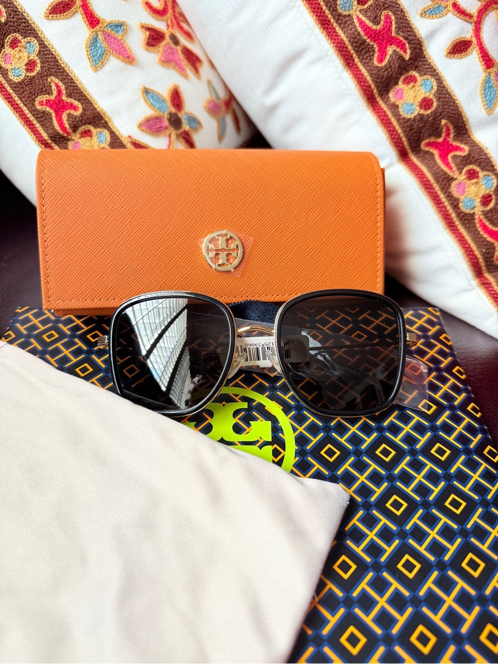 TORY BURCH TY6101-336687-53  Sunglasses Size 58mm 140mm 14mm gold 725125398626